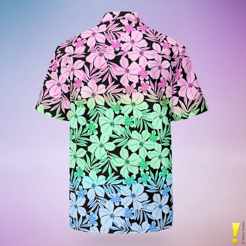 Polysexual Pride Aloha Hawaiian Shirt